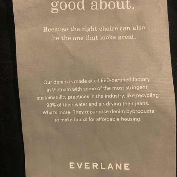 NWT Everlane The High-Rise Skinny Jean regular size 26 - Picture 12 of 14